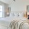 a bed in a room
