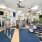 large fitness center with exercise equipment
